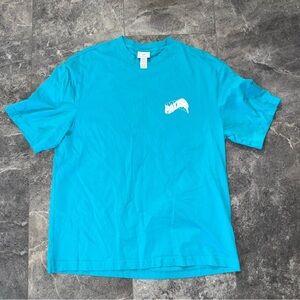H&M Blue Short Sleeve Shirt Size Large